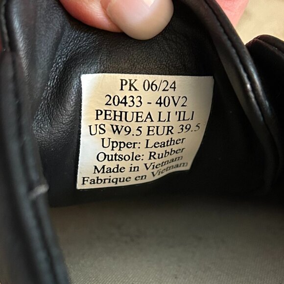 Women's OluKai Leather Loafers, Size 9.5/39.5 - Picture 5 of 5